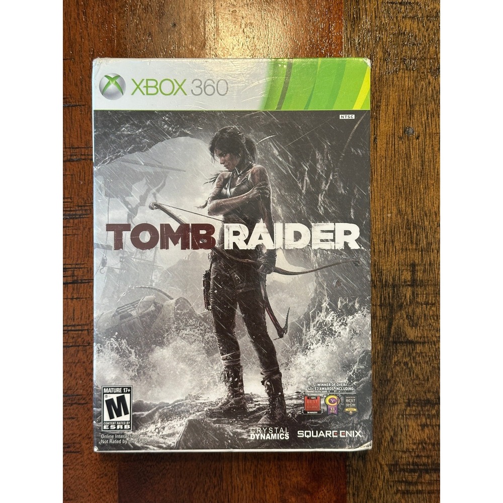 Tomb Raider Collectors Edition Factory Sealed Xbox 360 New Rare OOP Hard to Find